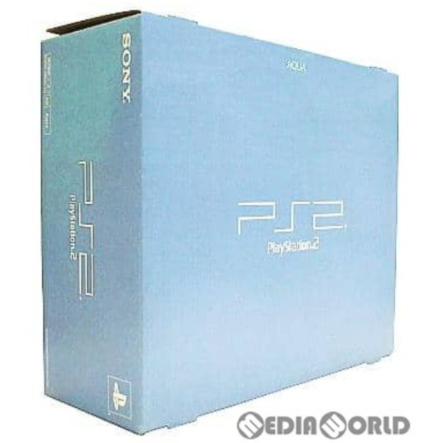 [PS2](本体)プレイステーション2 PlayStation2 AQUA(アクア)(SCPH-39000AQ)