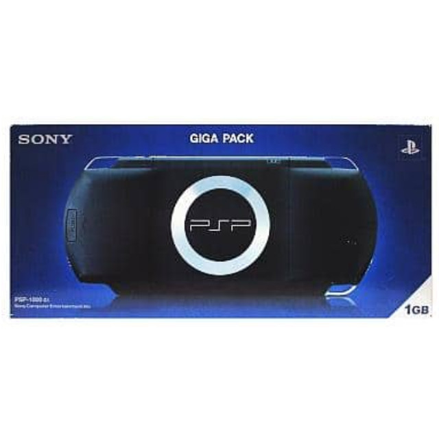 [PSP](本体)プレイステーション・ポータブル GIGA PACK(ギガパック) ブラック(PSP-1000G1)