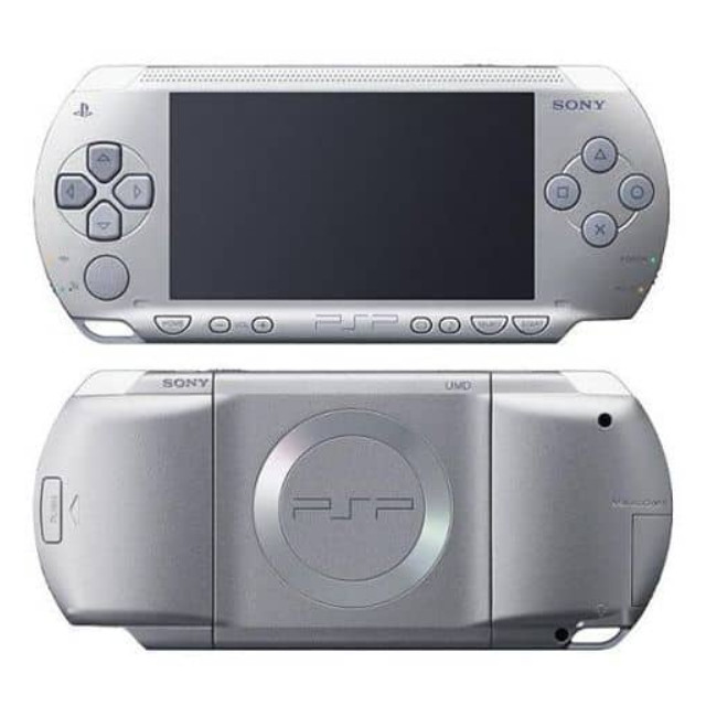 [PSP](本体)プレイステーション・ポータブル シルバー(PSP-1000SV)