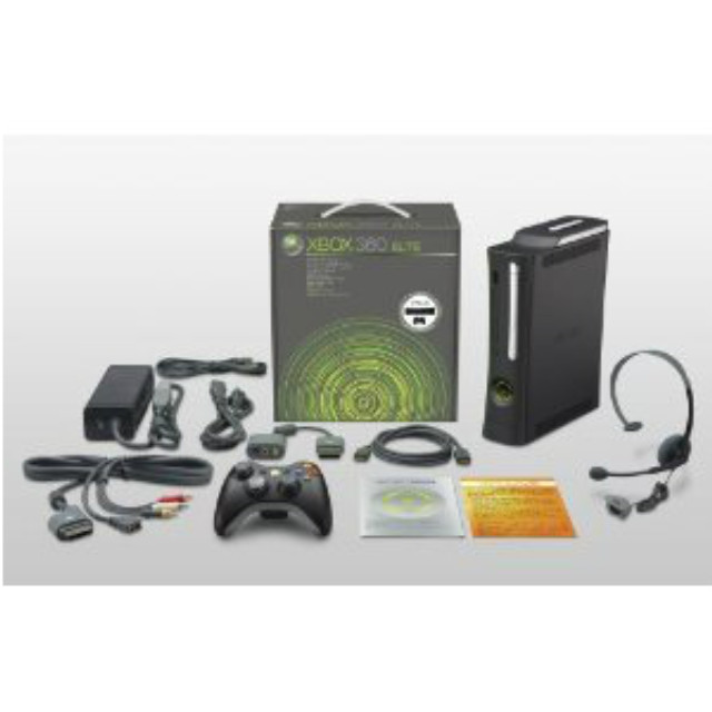 [Xbox360](本体)Xbox 360 エリート 120GB(HDMI AVケーブル同梱)(B4J-00128)