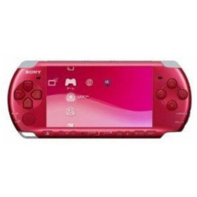 [PSP](本体)プレイステーション・ポータブル ラディアント・レッド(PSP-3000RR)