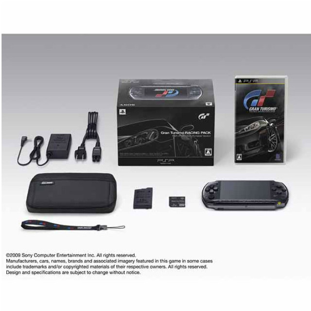 [PSP](本体)グランツーリスモ RACING PACK(レーシングパック) PSP-3000 GRAN TURISMO Edition 本体(PSP-3000XZB)同梱版(PSPJ-30005)