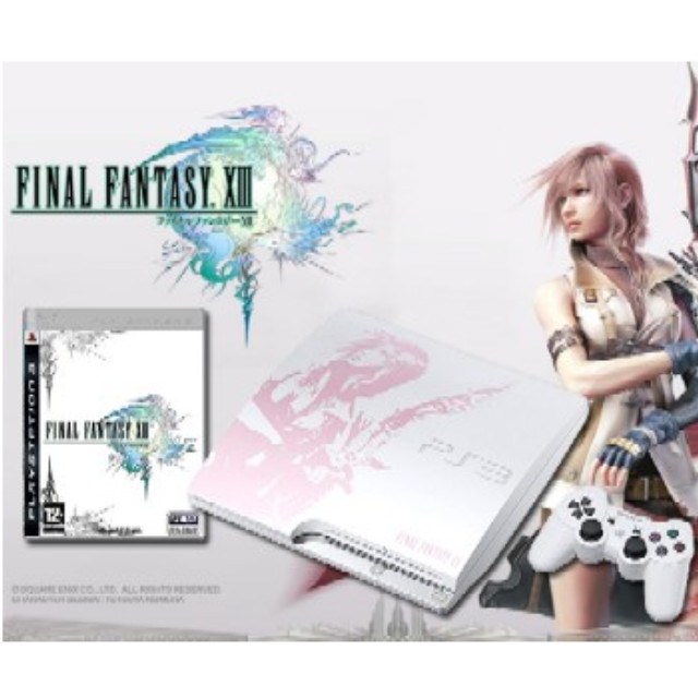 [PS3](本体)プレイステーション3 PlayStation 3 250GB FINAL FANTASY XIII LIGHTNING EDITION(ファイナルファンタジー13ライトニングエディション)(CEJH-10008)