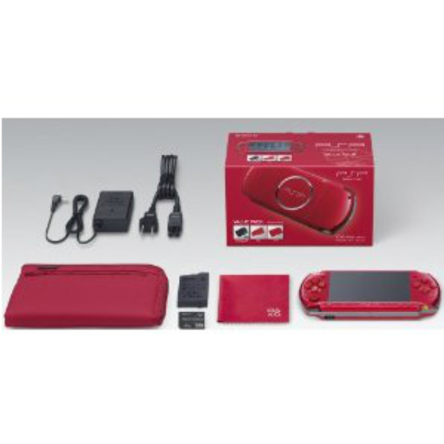 [PSP](本体)プレイステーション・ポータブル バリューパック ラディアント･レッド(PSP-3000RR) (PSPJ-30010)