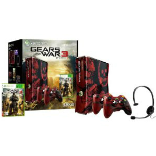 [Xbox360](本体)Xbox 360 320GB Gears of War 3(ギアーズ オブ ウォー3) リミテッドエディション(S4K-00012)