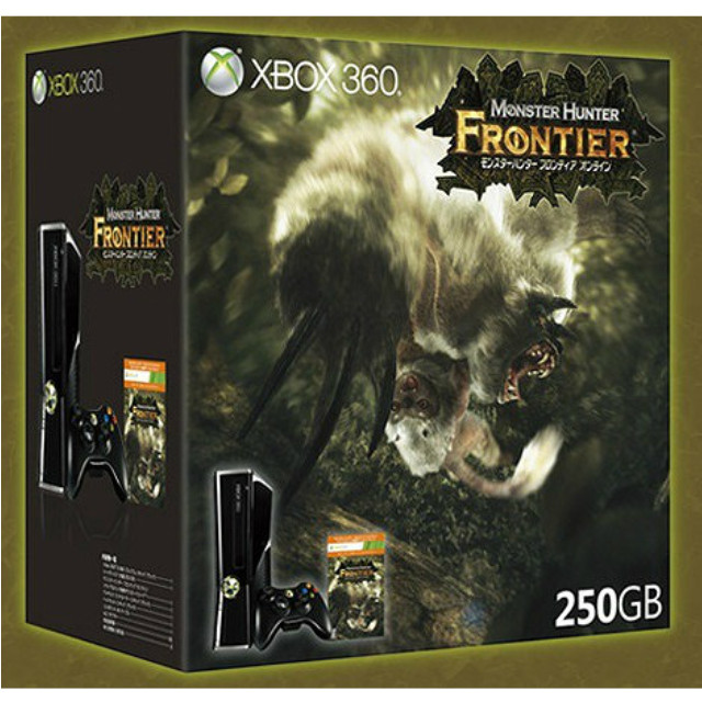 [Xbox360](本体)Xbox 360 250GB モンスターハンターフロンティアオンライン トライアルパック(RKI-00056)