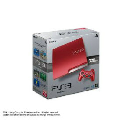 [PS3]プレイステーション3 PlayStation3 HDD320GB スカーレット・レッド(CECH-3000BSR)