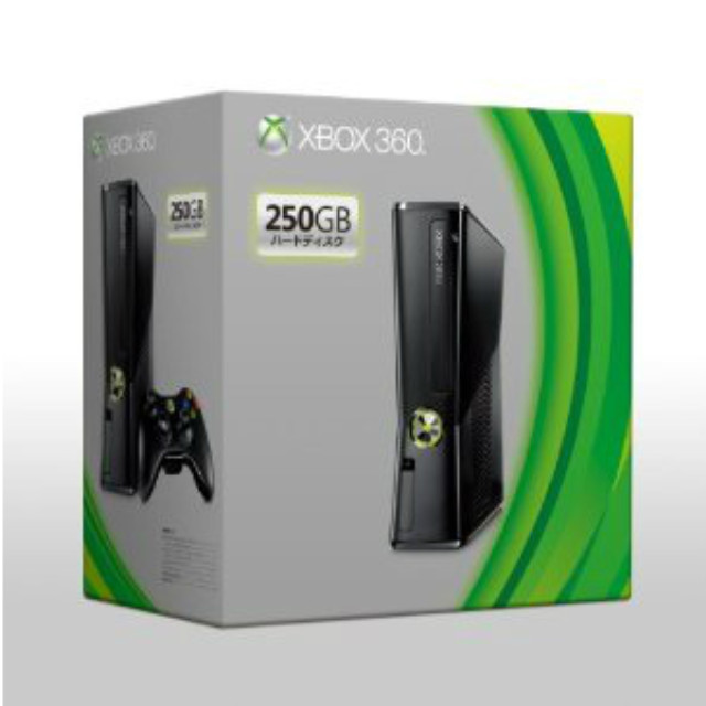 [Xbox360](本体)Xbox 360 250GB リキッドブラック(RKH-00054)