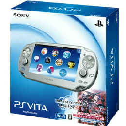 [PSV]PlayStationVita Wi-Fiモデル アイス・シルバー(ファンタシースターオンライン2同梱)(PCHJ-10007)
