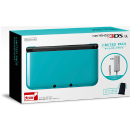 [3DS]ニンテンドー3DS LL リミテッドパック ターコイズ×ブラック(SPR-S-BNAF)