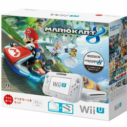 [WiiU]Wii U すぐに遊べる マリオカート8 セット シロ/shiro/白(WUP-S-WAGH)