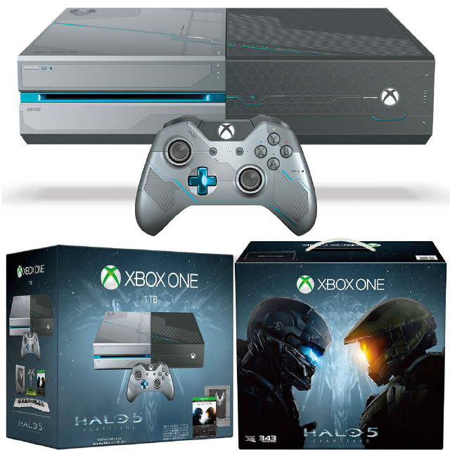 [XboxOne](本体)Xbox One 1TB Halo 5: Guardians リミテッド エディション(KF6-00016)