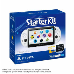 [PSV]PlayStation Vita Starter Kit(スターターキット) グレイシャー・ホワイト(PCHJ-10029)