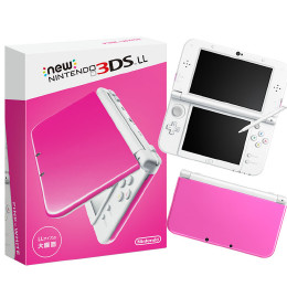 [3DS]Newニンテンドー3DS LL ピンク×ホワイト(RED-S-PAAA)