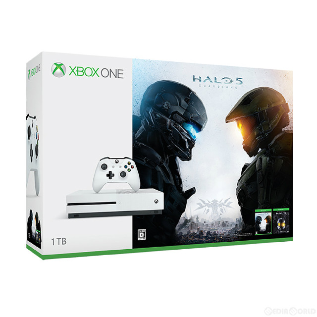[XboxOne](本体)XboxOne S 1TB(Halo Collection 同梱版)(234-00062)