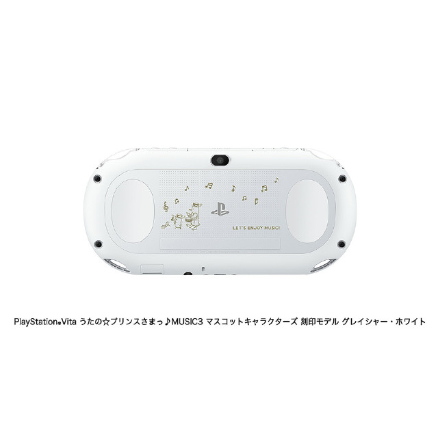 [PSV]ソニーストア限定 PlayStation Vita うたの☆プリンスさまっ♪MUSIC3 マスコットキャラクターズ 刻印モデル グレイシャー・ホワイト(PCH-2000ZA22/U1)