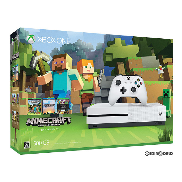 [XboxOne](本体)Xbox One S 500GB Minecraft 同梱版(ZQ9-00068)