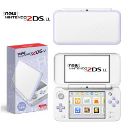 [3DS]Newニンテンドー2DS LL ホワイト×ラベンダー(JAN-S-UAAA)