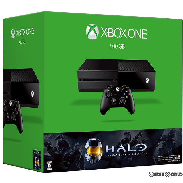 [XboxOne](本体)(ソフト無し)Xbox One 500GB(Halo: The Master Chief Collection(ヘイロー ザ マスターチーフ コレクション) 同梱版)(5C6-00098)
