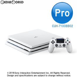[PS4]プレイステーション4 プロ PlayStation4 Pro グレイシャー・ホワイト 1TB(CUH-7100BB02)