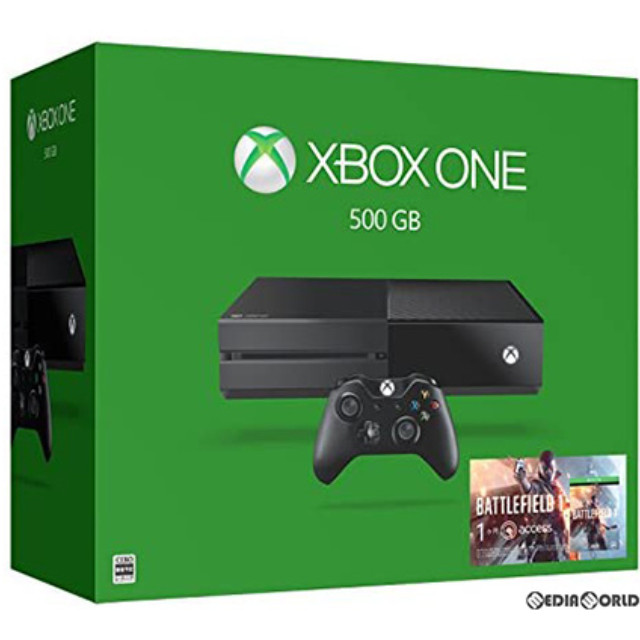 [XboxOne](本体)(ソフト無し)Xbox One 500GB(バトルフィールド 1(Battlefield 1) 同梱版)(5C7-00265)