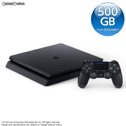 [PS4]プレイステーション4 PlayStation4 ジェット・ブラック 500GB(CUH-2200AB01)