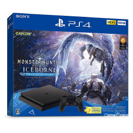 [PS4]プレイステーション4 PlayStation4 モンスターハンターワールド:アイスボーン マスターエディション Starter Pack Black(ブラック) 500GB(CUHJ-10030)