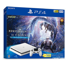 [PS4]プレイステーション4 PlayStation4 モンスターハンターワールド:アイスボーン マスターエディション Starter Pack White(ホワイト) 500GB(CUHJ-10031)