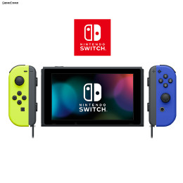 [Switch]マイニンテンドーストア限定 Nintendo Switch(ニンテンドースイッチ) カスタマイズ Joy-Con(L) ネオンイエロー/(R) ブルー Joy-Conストラップ ブラック(HAD-S-KAYAA)