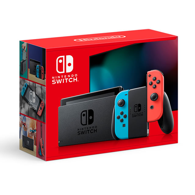[買取][Switch](本体)Nintendo Switch(ニンテンドースイッチ) Joy-Con(L) ネオンブルー/(R) ネオンレッド(HAD-S-KABAH)