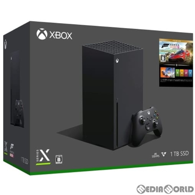 [XboxX/S](本体)Xbox Series X 1TB(Forza Horizon 5(フォルツァホライゾン5)同梱版)(RRT-00066)