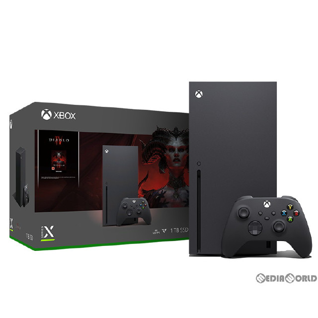 [XboxX/S](本体)Xbox Series X 1TB(ディアブロ IV Diablo 4 同梱版)(RRT-00042)
