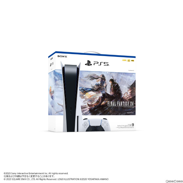 [PS5](本体)PlayStation5(プレイステーション5) FINAL FANTASY XVI(ファイナルファンタジー16/FF16) 同梱版(CFIJ-10007)