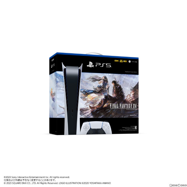 [PS5](本体)PlayStation5(プレイステーション5) デジタル・エディション FINAL FANTASY XVI(ファイナルファンタジー16/FF16) 同梱版(CFIJ-10007)