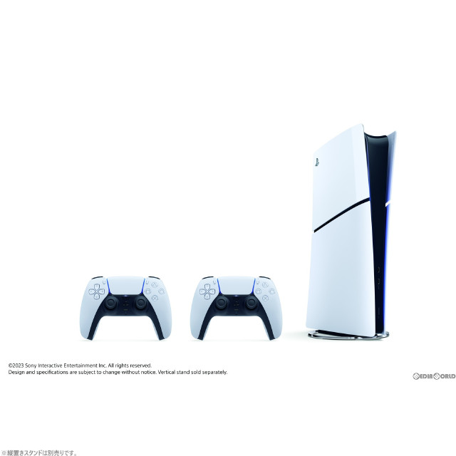 [PS5](本体)(未使用)PlayStation5(プレイステーション5) slimモデル(スリムモデル) デジタル・エディション DualSense(デュアルセンス) ワイヤレスコントローラー ダブルパック(CFIJ-10019)
