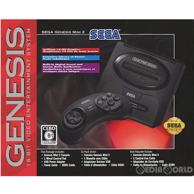 SEGA Genesis Mini 2 メガドライブミニセガ - 家庭用ゲーム機本体