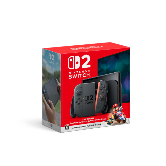 [Switch2] (本体) Nintendo Switch 2(ニンテンドースイッチ2)(日本語・国内専用) マリオカート ワールド セット 任天堂(BEE-S-KB6PA)
