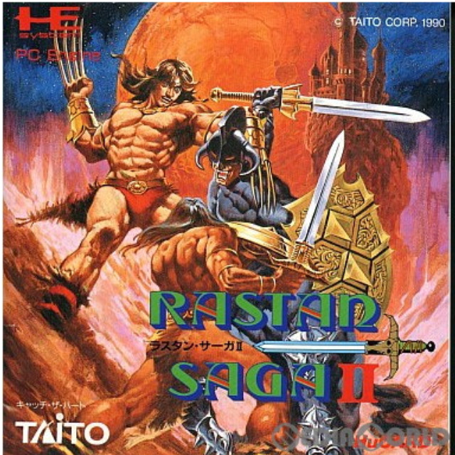 [PCE]ラスタンサーガII(Rastan Saga 2)(Huカード)