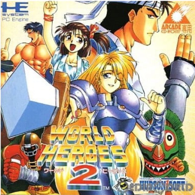 [PCE]ワールドヒーローズ2(アーケードカード)