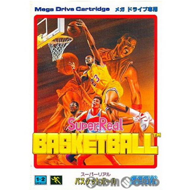 [MD]スーパーリアルバスケットボール(Super Real Basketbal)(ROMカートリッジ/ロムカセット)
