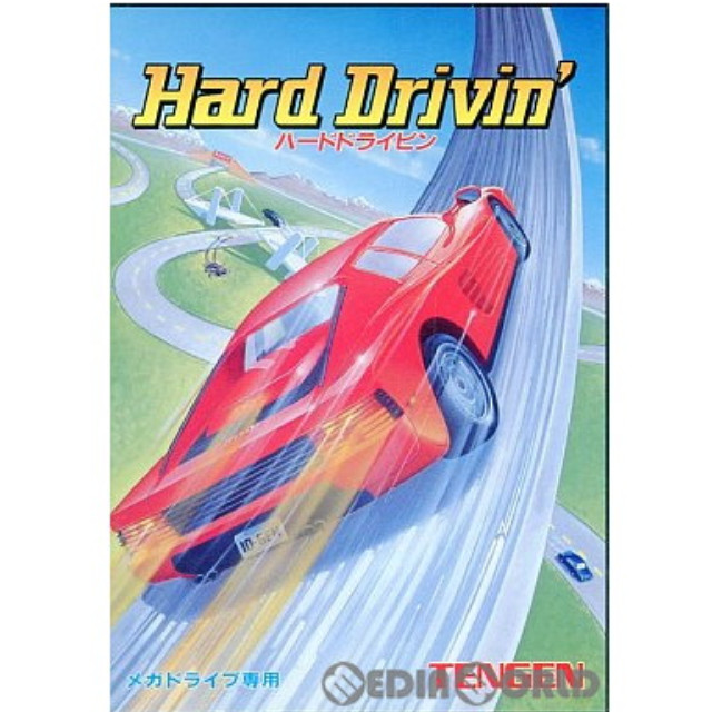 [MD]ハードドライビン(HARD DRIVIN')(ROMカートリッジ/ロムカセット)
