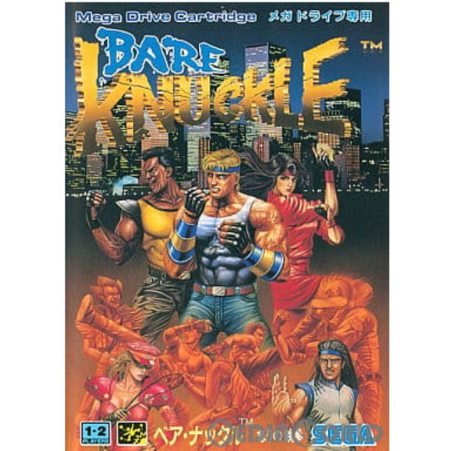 [MD]BARE KNUCKLE(ベア・ナックル) 怒りの鉄拳(ROMカートリッジ/ロムカセット)