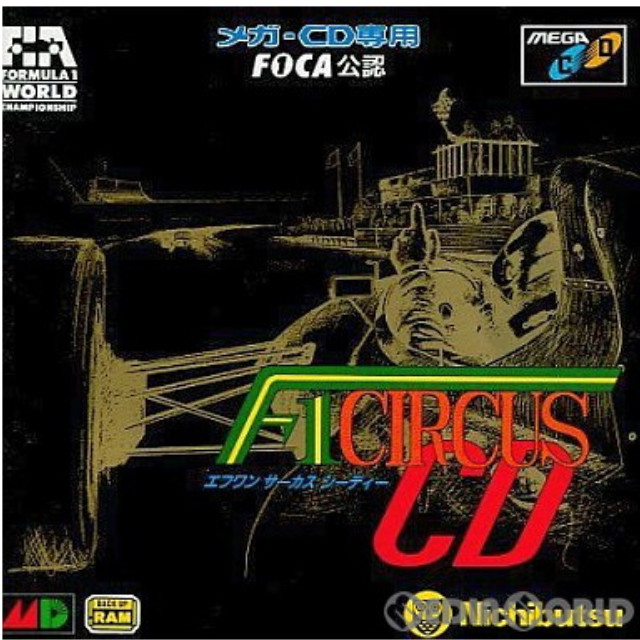 [MD]F1サーカスCD(F1 Circus CD)(メガCD)