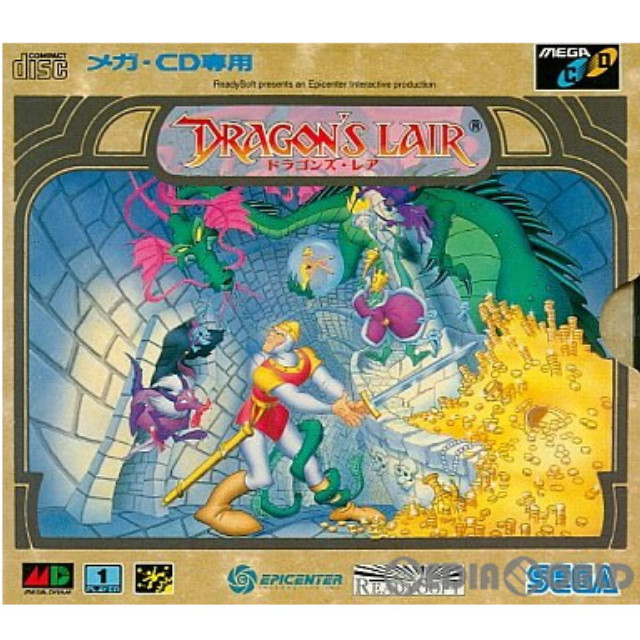 [MD]ドラゴンズ・レア(Dragon's Lair)(メガCD)