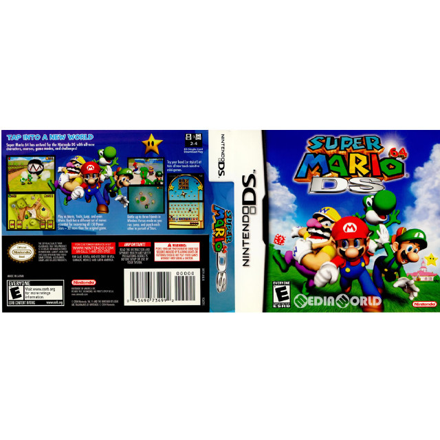 Super Mario 64 DS(スーパーマリオ64DS)(北米版)(NTR-ASME-USA) [NDS 