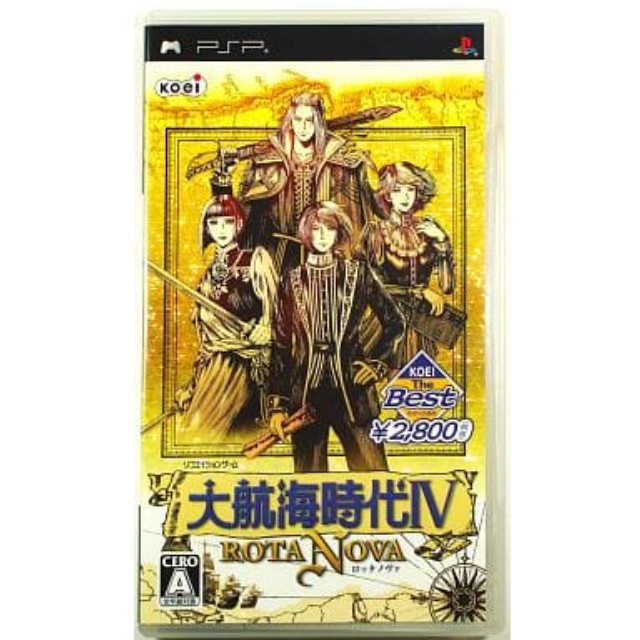 [PSP]KOEI The Best 大航海時代IV ROTA NOVA(ロタノヴァ)(ULJM-0