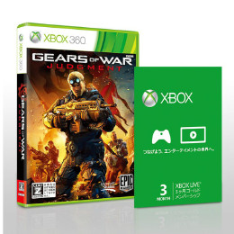 [X360]Gears of War:Judgment(ギアーズオブウォージャッジメント) Xbox LIVE ゴールドメンバーシップ同梱版