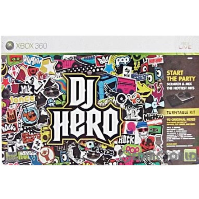 [Xbox360]DJ HERO Bundle with Turntable(DJヒーロー ウィズ ターンテーブル) 北米版