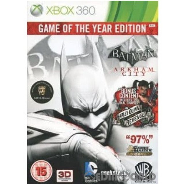[Xbox360]BATMAN ARKHAM CITY GAME OF THE YEAR EDITION(バットマン アーカム・シティ ゲーム・オブ・ザ・イヤーエディション) EU版(920-88381)