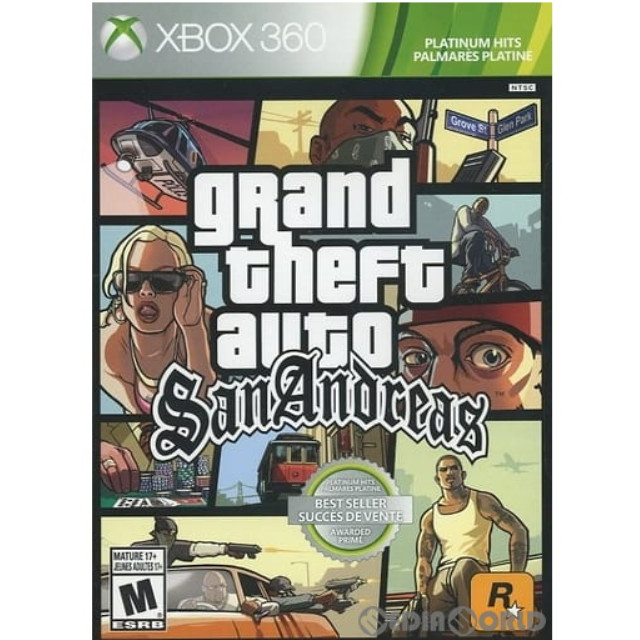 [Xbox360]Grand Theft Auto: San Andreas(グランド・セフト・オート:サンアンドレアス) Platinum Hits 北米版(RCK-49612)
